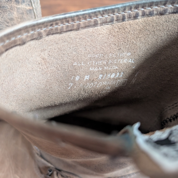 Frye Brown Leather Boots - Picture 3 of 8